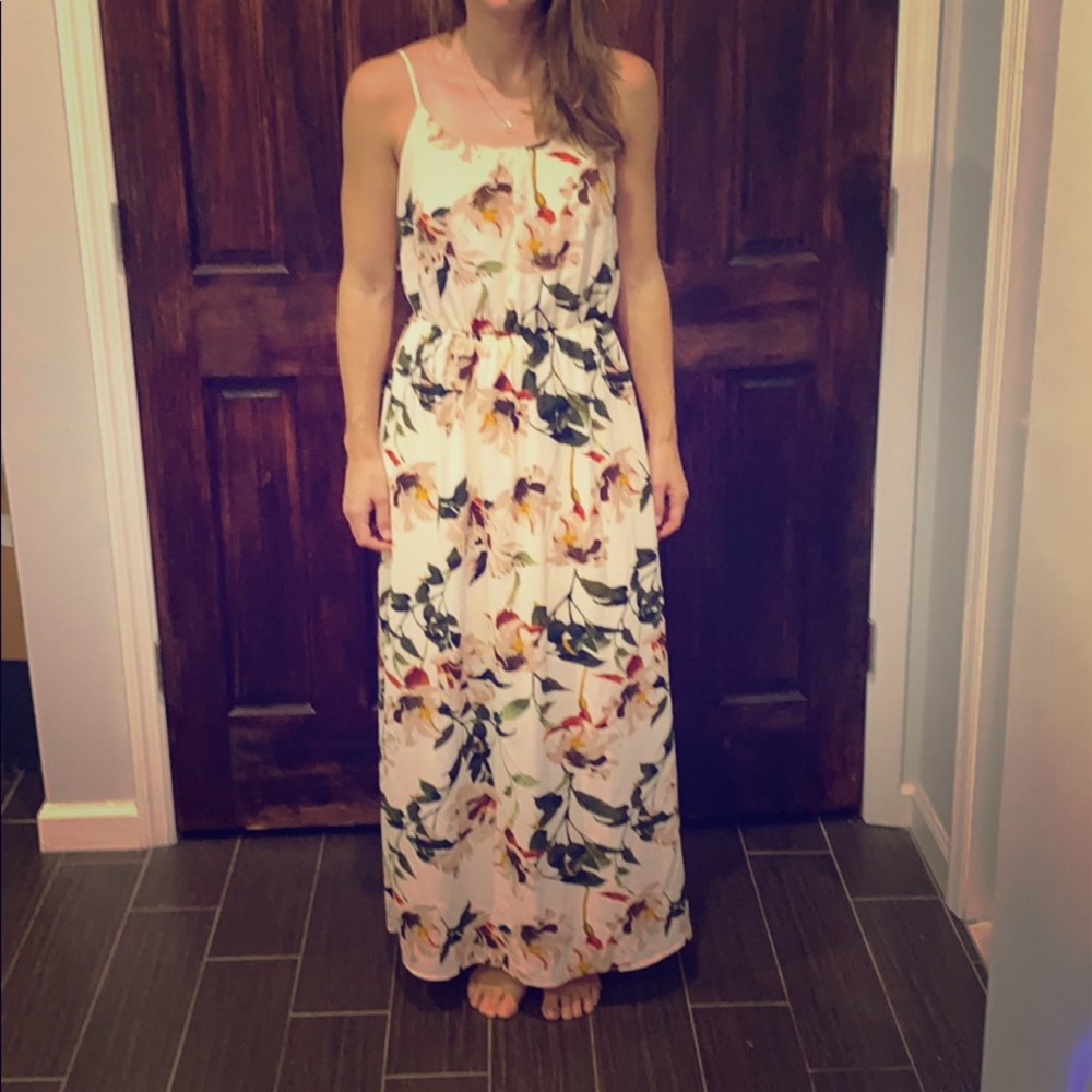 Floral maxi dress